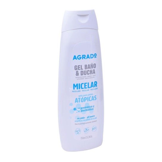 GEL MICELAR AGRADO 750ML PELE ATOPICA