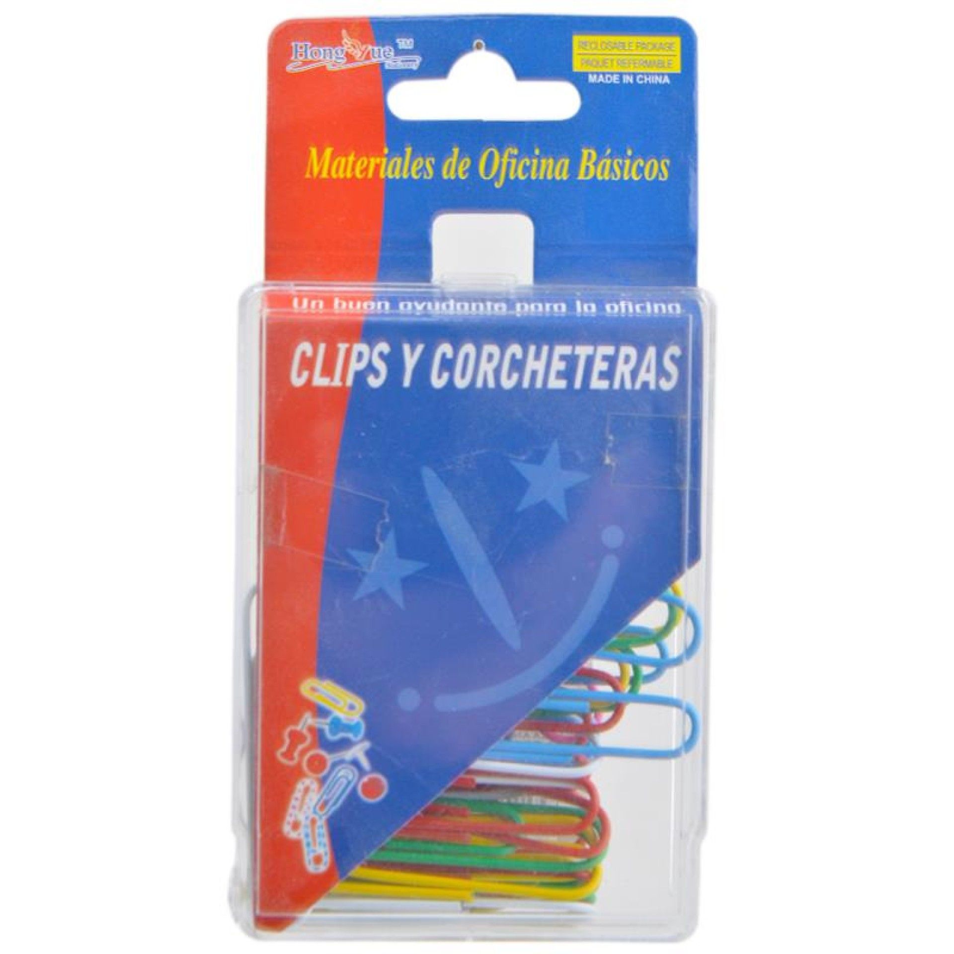 CLIPS CORES 30 UN 5CM 1122-00-1 CLIPS CORES 30 UN 5CM 1122-00-1