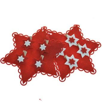 ESTRELA FELTRO C/ 4 MOLAS 5040465 LUNA