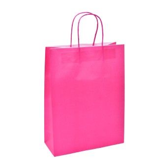 SACO PAPEL 24X10X32CM 042-43 ROSA CX192