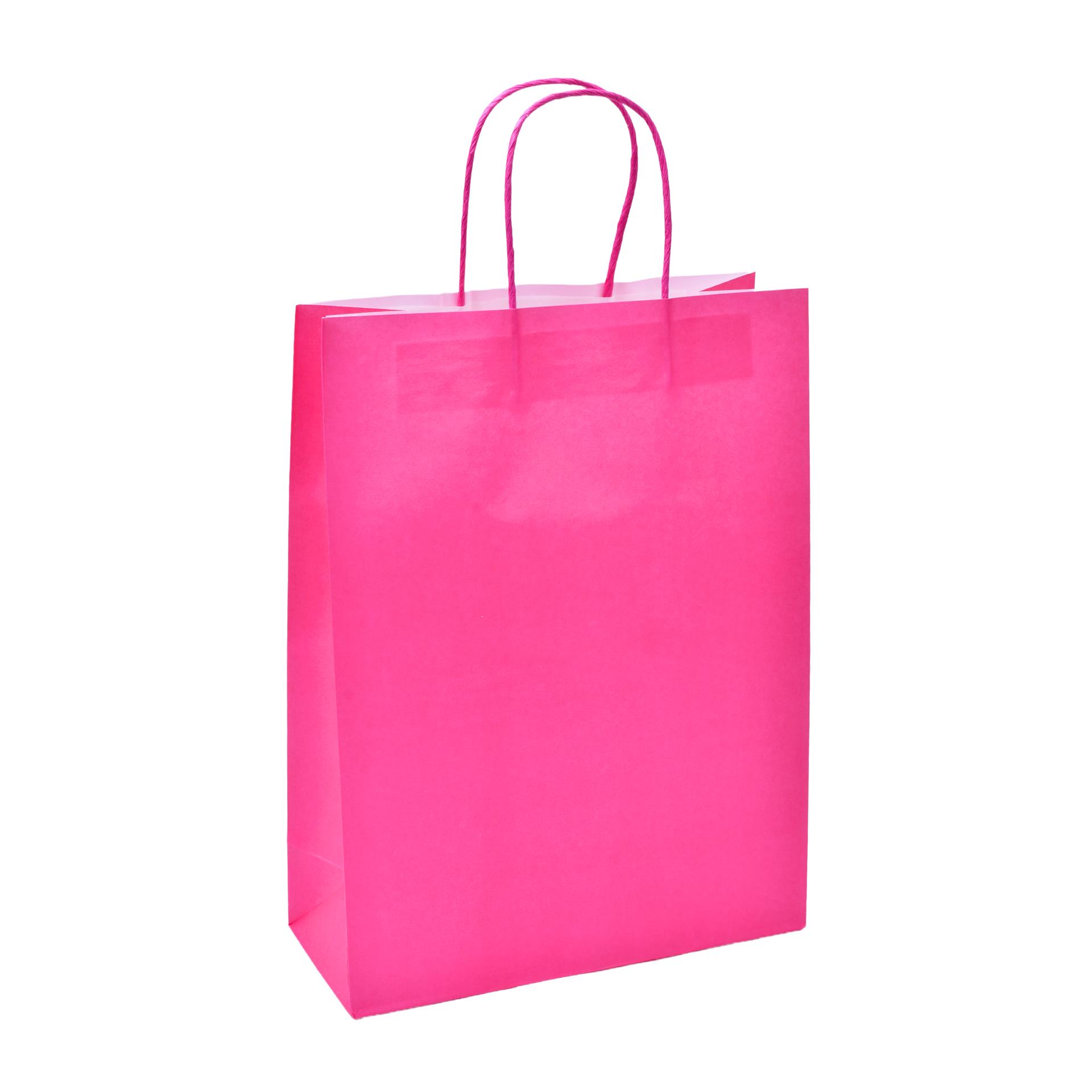 SACO KRAFT 24X10X32CM 042-43 ROSA CX192