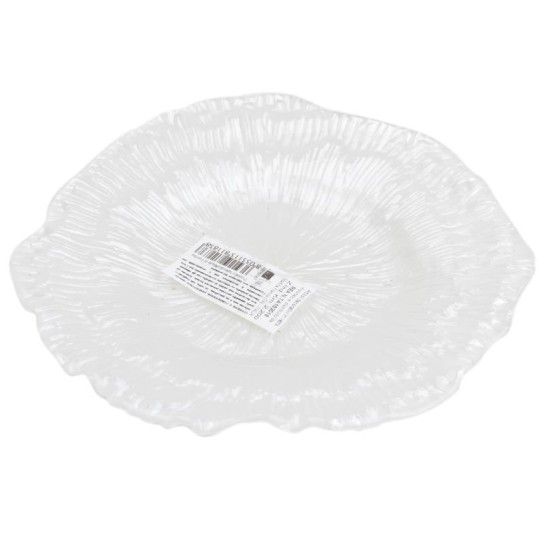 PRATO VIDRO FOLHA BRC 19CM *CONTEM 6* PRATO VIDRO FOLHA BRC 19CM *CONTEM 6*