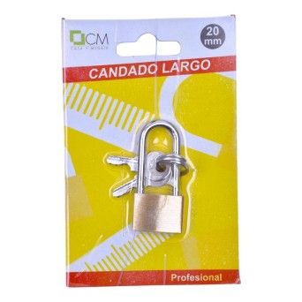 CADEADO C/CHAVE 20MM
