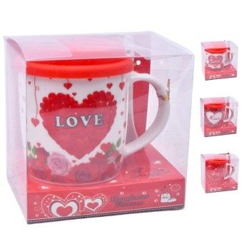 SET CANECA E COLHER 8,5X9 2645-104-03 CX72