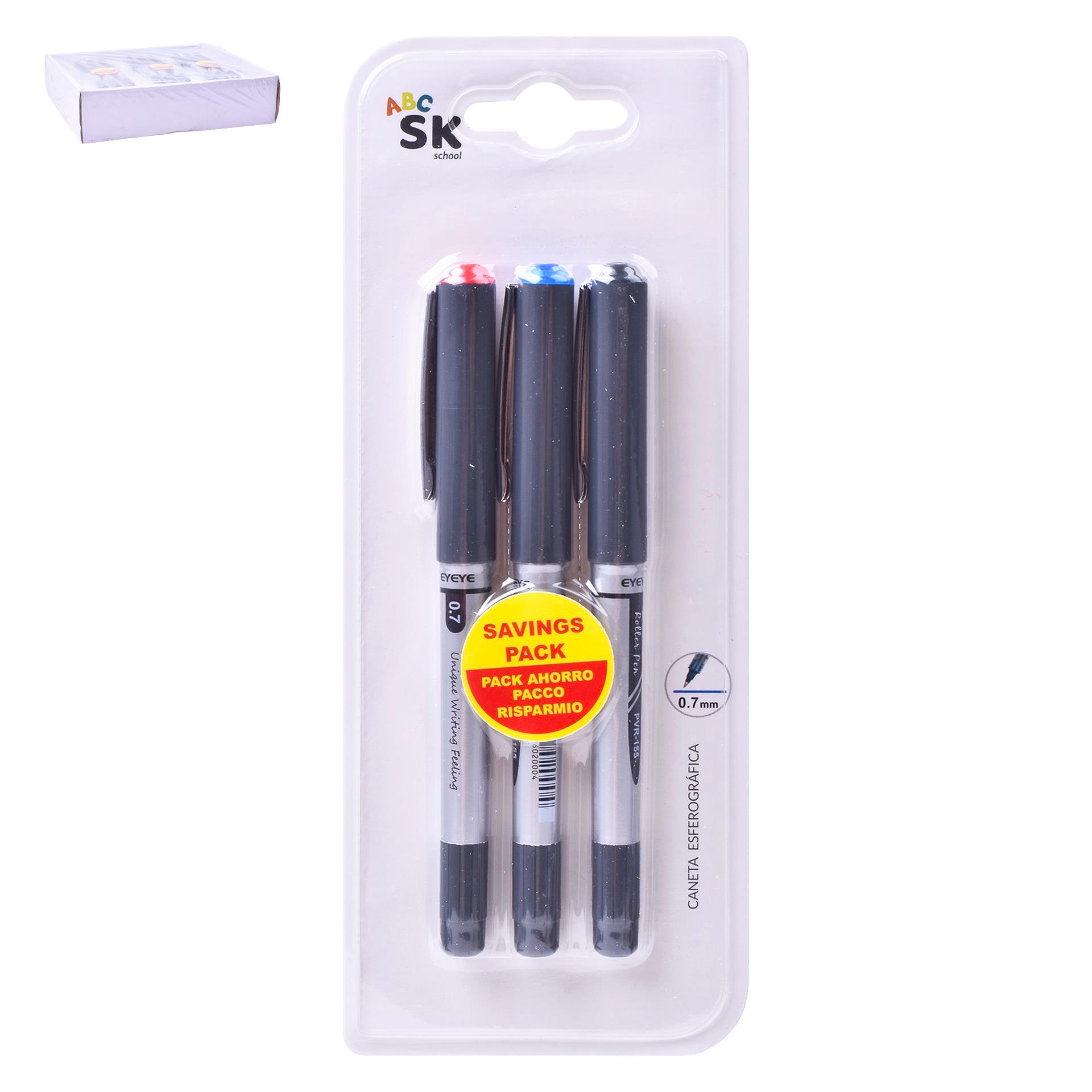 CANETA GEL 3UN 14CM 2681-004 CX144 CANETA GEL 3UN 14CM 2681-004 CX144