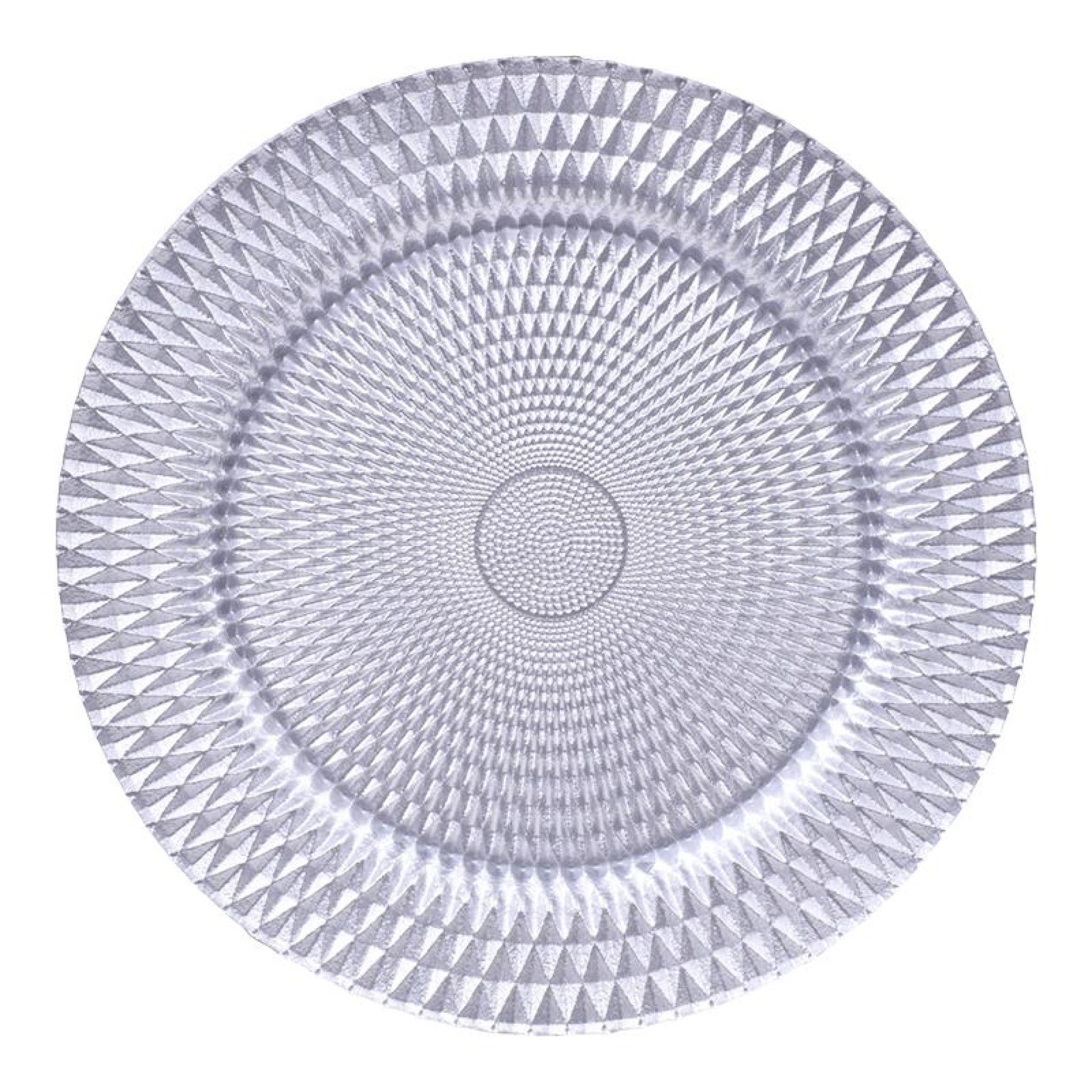 PRATO DEC VIDRO 32CM PRT B2804-005B-32 CX12 PRATO DEC VIDRO 32CM PRT B2804-005B-32 CX12