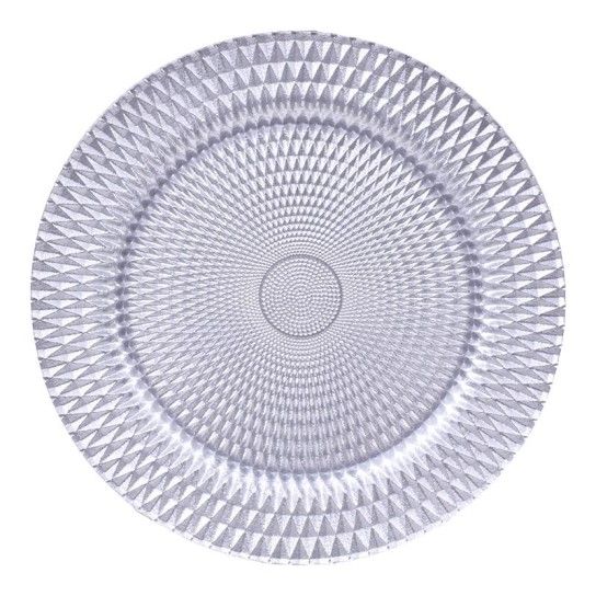 PRATO DEC VIDRO 32CM PRT B2804-005B-32 CX12 PRATO DEC VIDRO 32CM PRT B2804-005B-32 CX12