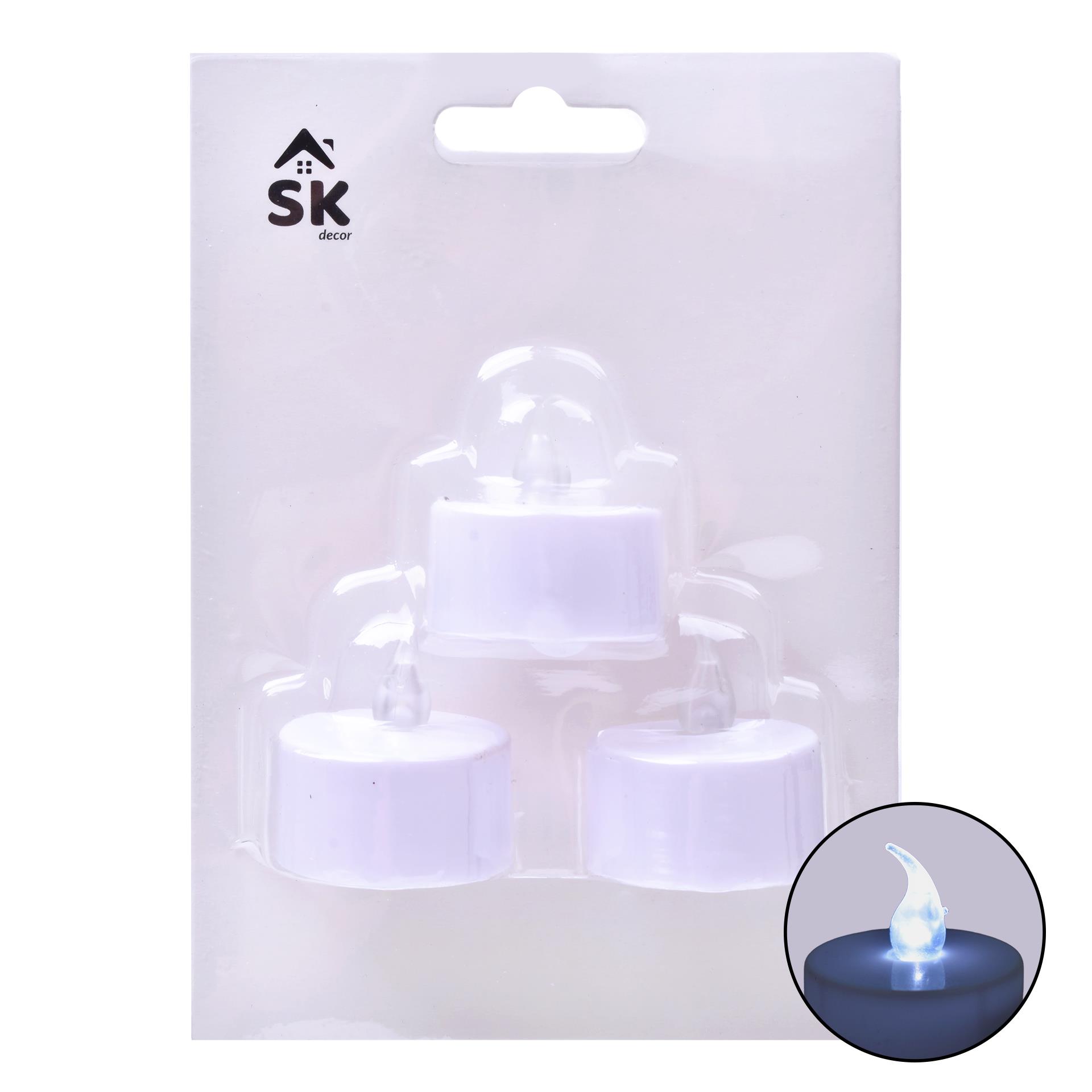 VELA LED BRANCA 3UN 2402-303-03 CX144 VELA LED BRANCA 3UN 2402-303-03 CX144