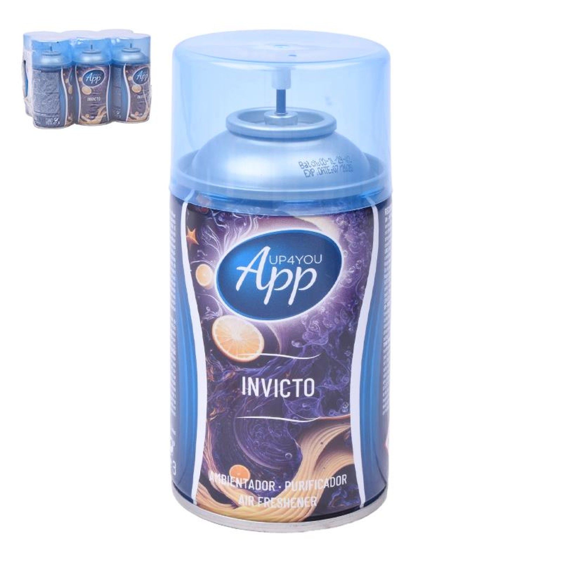 AMBIENTADOR REC. INVICTO 250ML 55355 AMBIENTADOR REC. INVICTO 250ML 55355