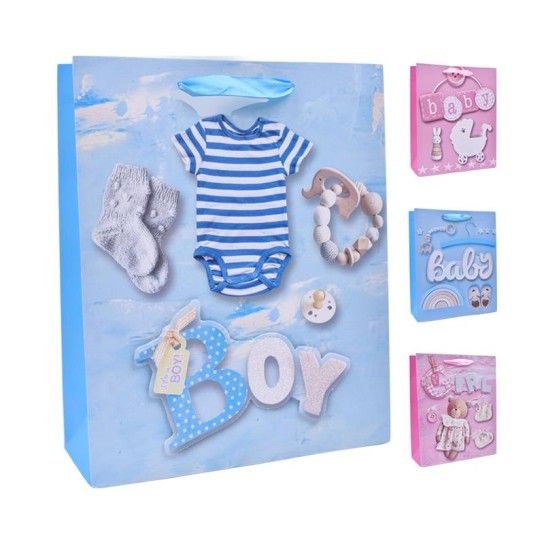 SACO PAPEL 24X18X8 3D 1968-303 CX360