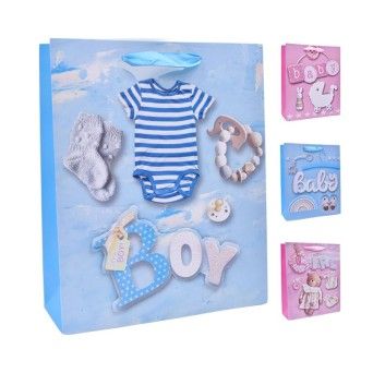 SACO PAPEL 24X18X8 3D 1968-303 CX360