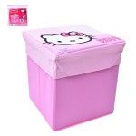 CAIXA ARRUMAAO HELLO KITTY 30.5X30.5X31.5