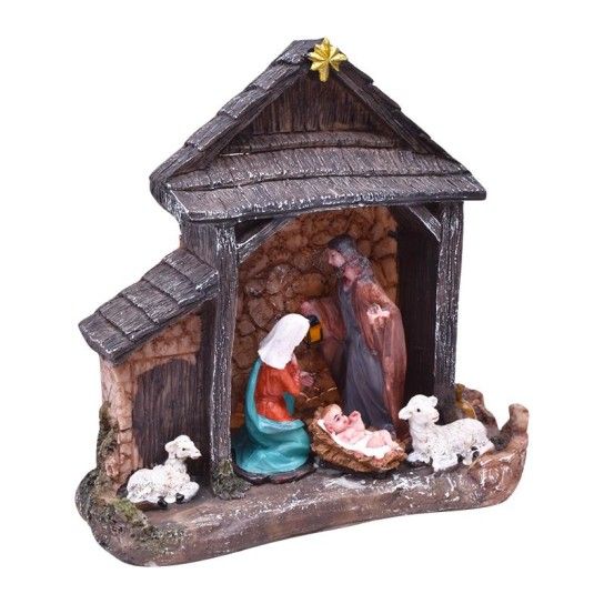 NATAL PRESEPIO 19X7X19CM 2522-207 CX16