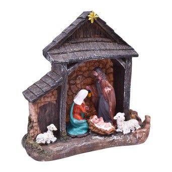 NATAL PRESEPIO 19X7X19CM 2522-207 CX16