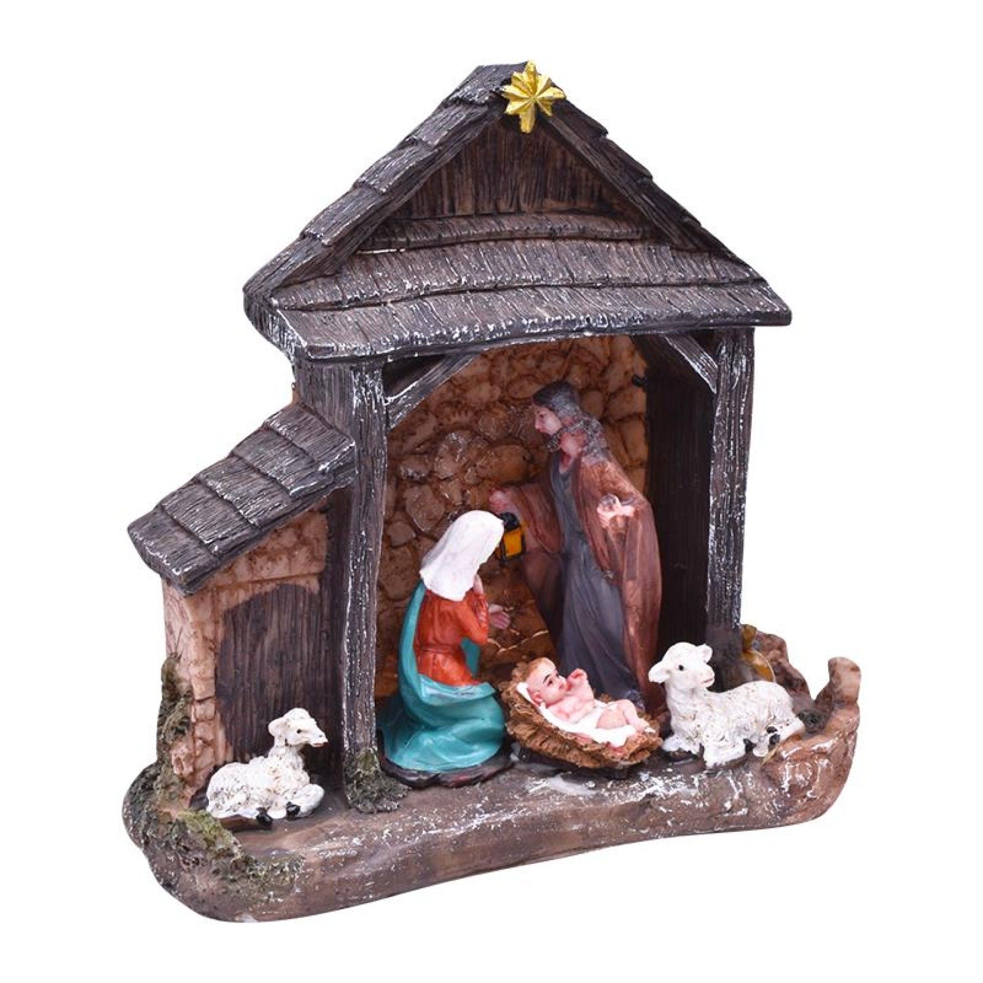 NATAL PRESEPIO 19X7X19CM 2522-207 CX16 NATAL PRESEPIO 19X7X19CM 2522-207 CX16
