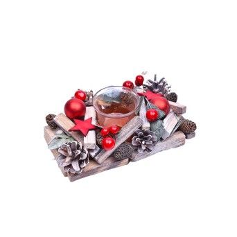 PORTA VELAS NATAL 2300-522A-20