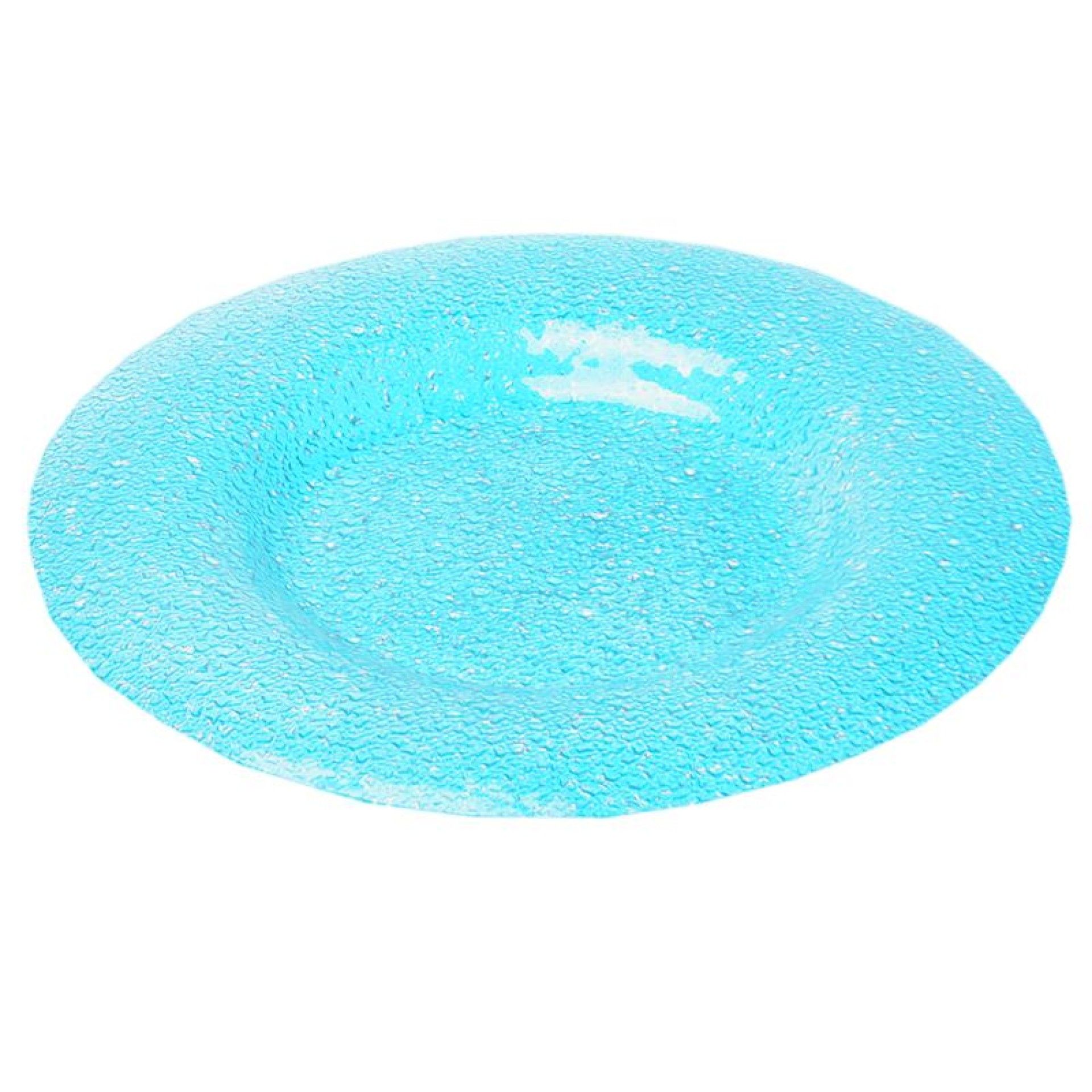 CENTRO VIDRO NATAL AZ/PRATA 39CM CENTRO VIDRO NATAL AZ/PRATA 39CM