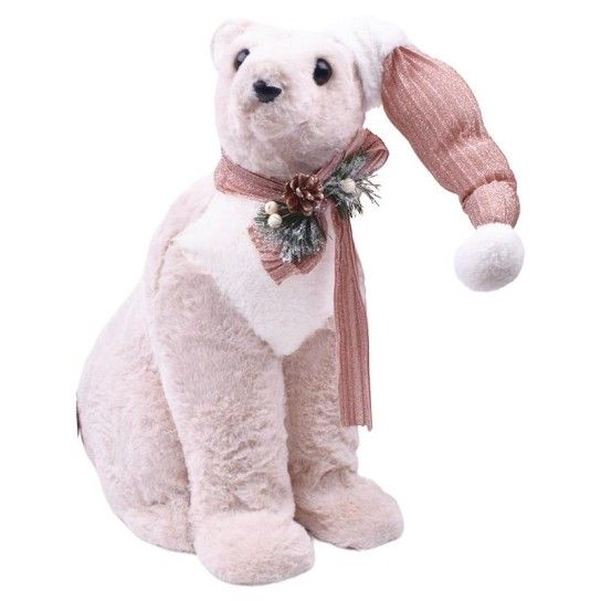 URSO POLAR DECORATIVO 50CM