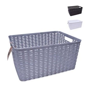 CESTO RATTAN PLASTICO N 4 12L 12260