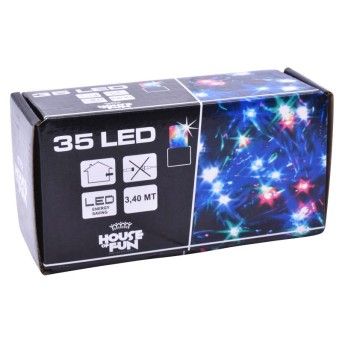 SERIE NATAL 35 LED MULTICOLOR