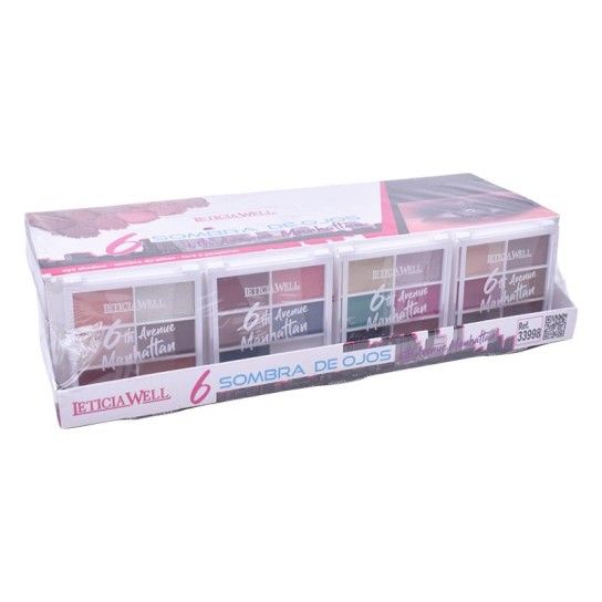 SOMBRA P/OLHOS 6CORES 6TH AVENUE 33998 24UN SOMBRA P/OLHOS 6CORES 6TH AVENUE 33998 24UN