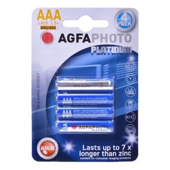 AGFA PILHA POWER ALKALINE AAA-LR03