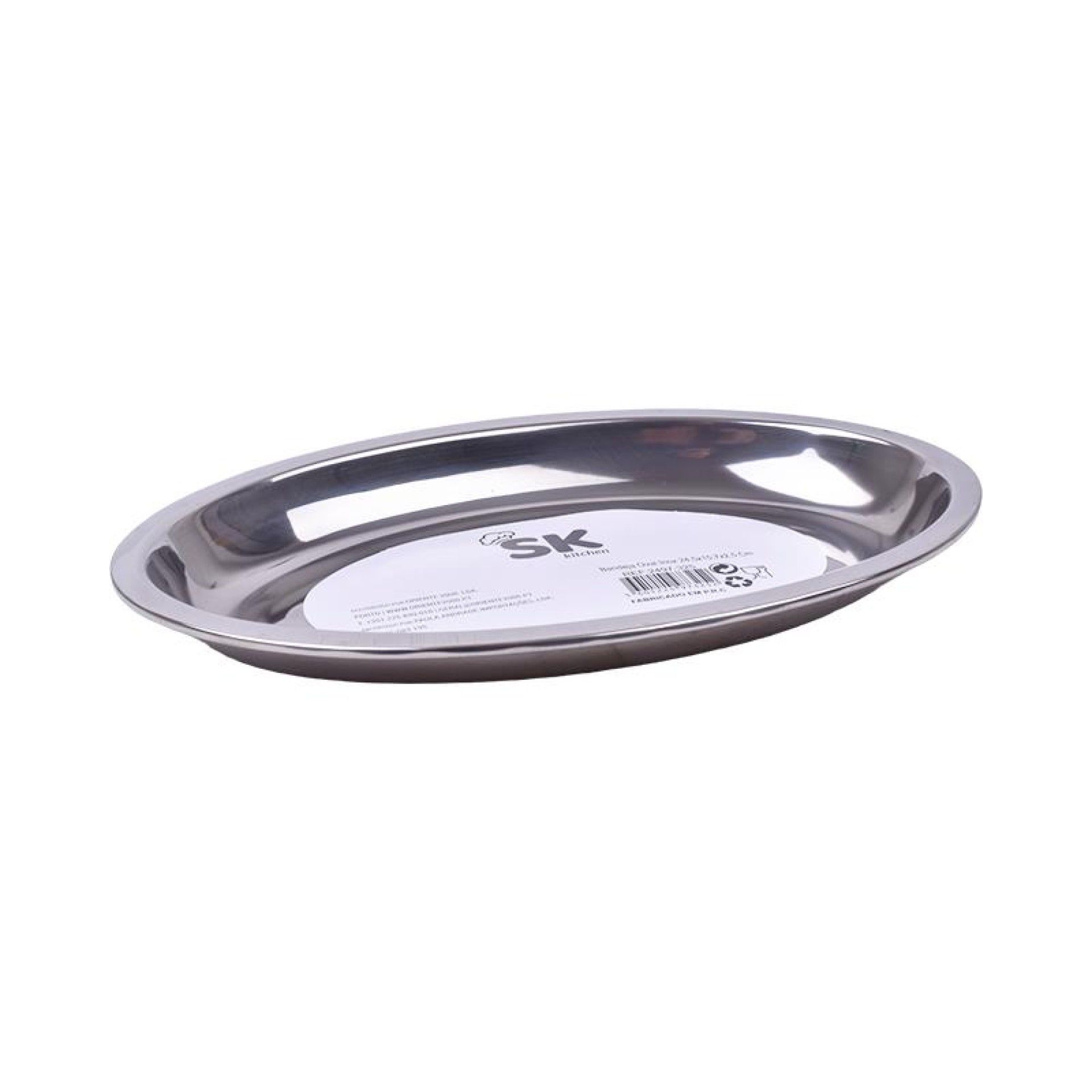 BANDEJA OVAL INOX 24 2497-325 CX48 BANDEJA OVAL INOX 24 2497-325 CX48