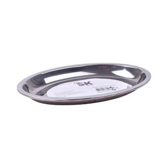 BANDEJA OVAL INOX 24 2497-325 CX48