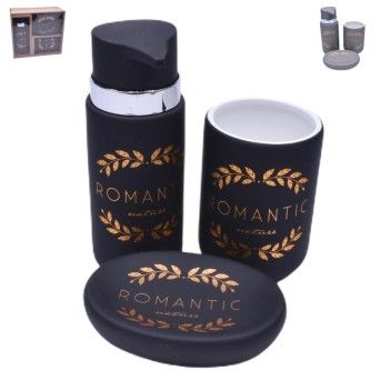 CONJ.WC PORCELANA 3 PCS 2383-104 CX24