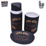CONJ.WC PORCELANA 3 PCS 2383-104 CX24