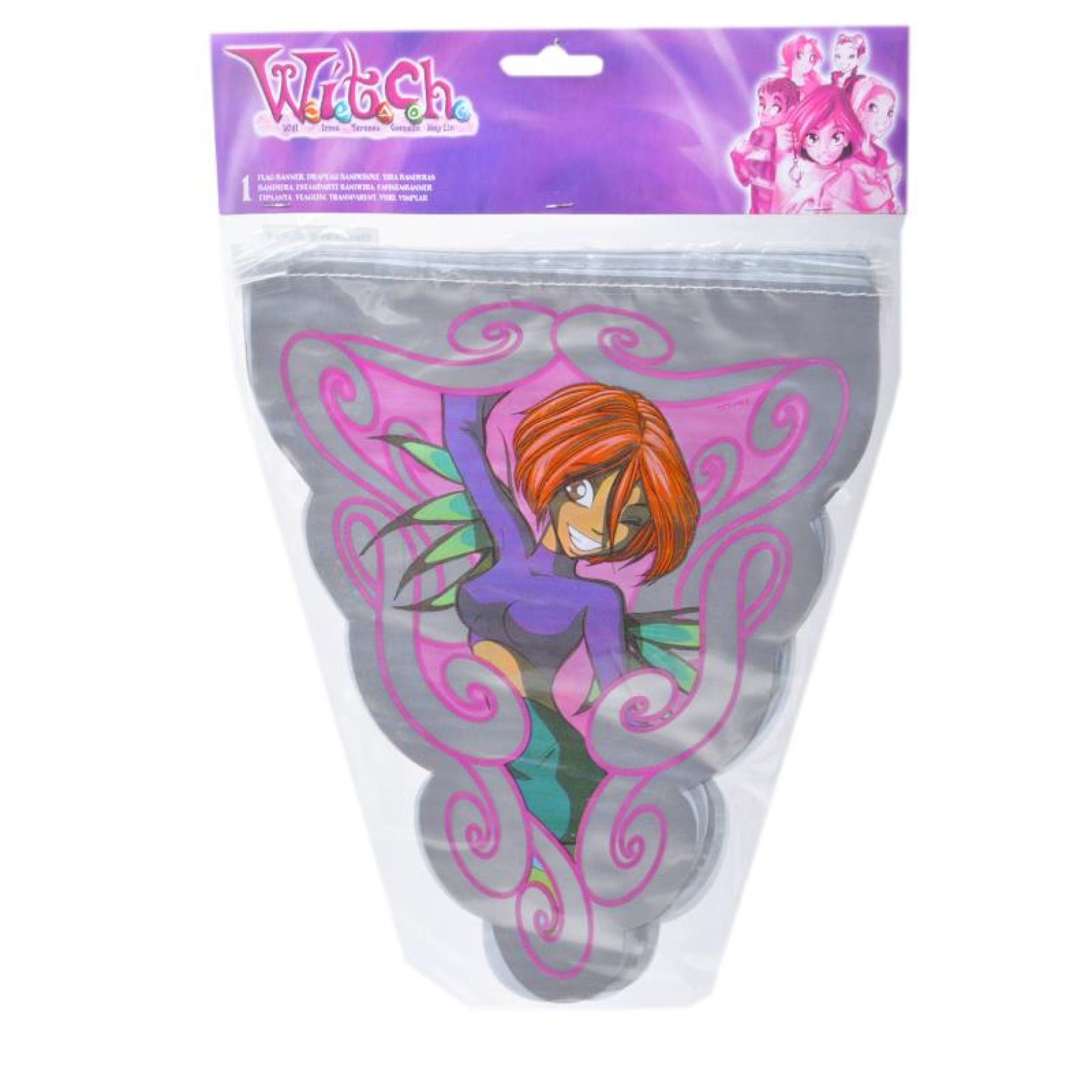 BANDEIRA PLASTICO WITCH BANDEIRA PLASTICO WITCH