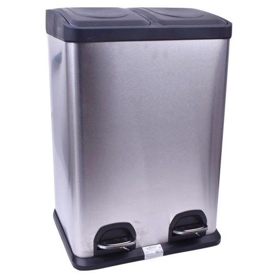 CESTO PARA PAPEL CUBO METAL 20L + 20L