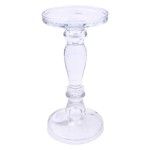 CASTIÇAL VIDRO 27CM CASTIÇAL VIDRO 27CM