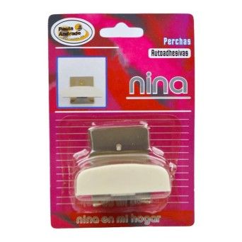 GANCHO ADESIVO METAL/PLAST. BR. 456-012