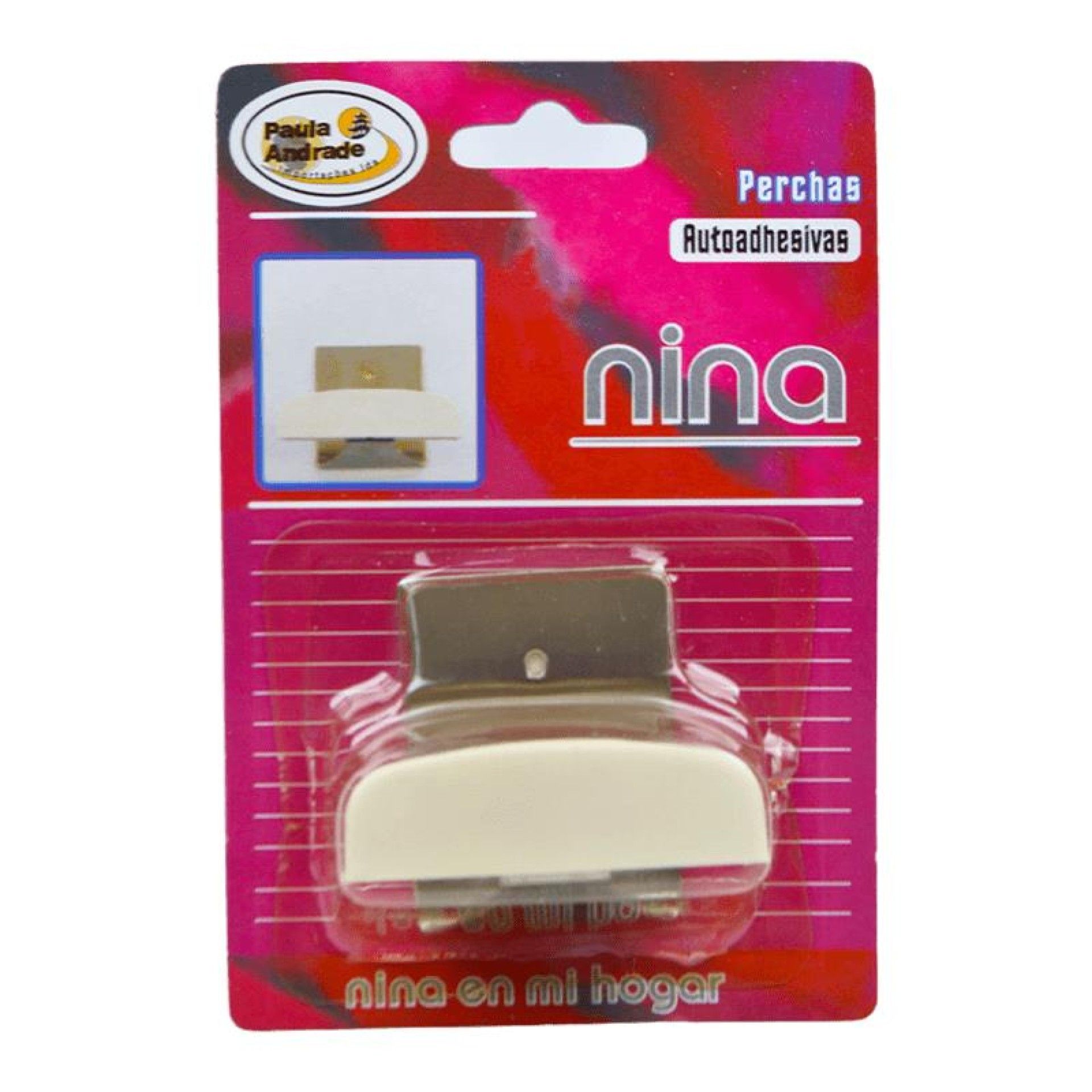 GANCHO ADESIVO METAL/PLAST. BR. 456-012 GANCHO ADESIVO METAL/PLAST. BR. 456-012