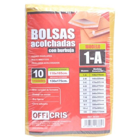 ENVELOPE ALMOFADADO 110X175 REF.06385