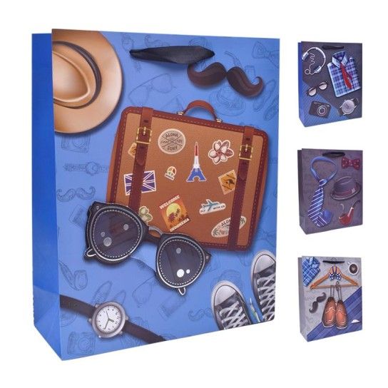 SACO PAPEL 32X26X10 3D1968-400-01