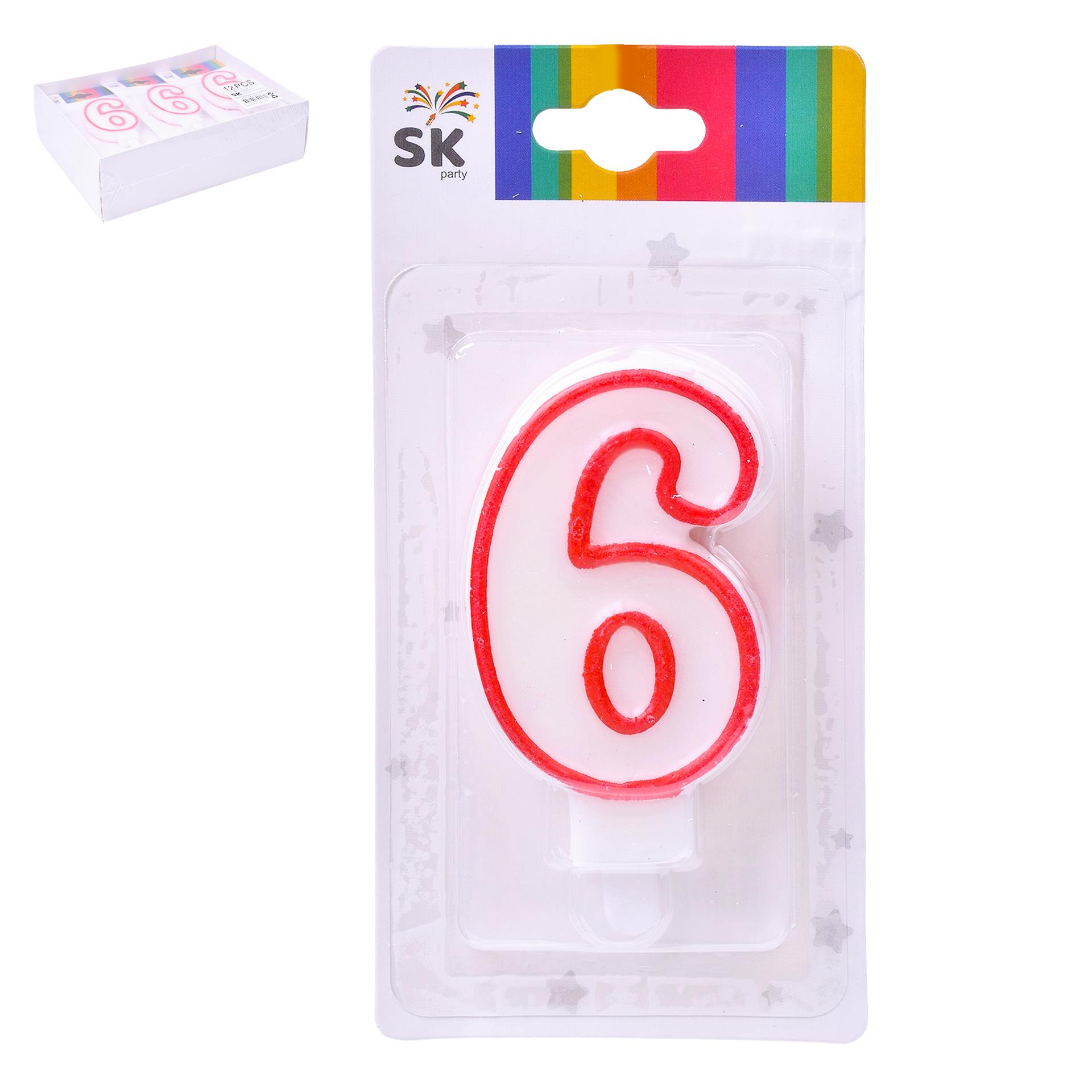 VELA ANIV. Nº 6 643-001-6 CX288 VELA ANIV. Nº 6 643-001-6 CX288