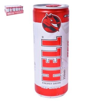 HELL BEBIDA ENERG.RED GRAP24X250ML