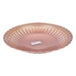 TA�A DE VIDRO 32CM CASTANHO BRILHO DE OURO