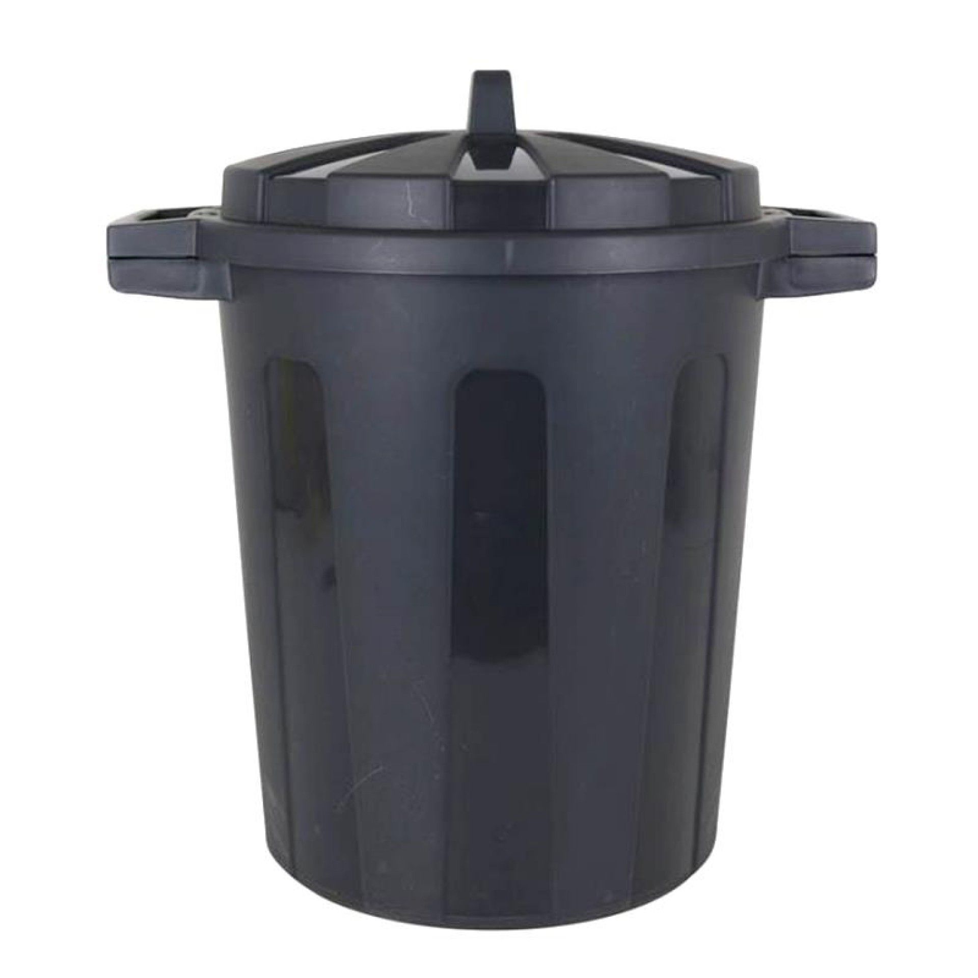 BALDE LIXO PLAST 50LT PRETO C/ TAMPA BALDE LIXO PLAST 50LT PRETO C/ TAMPA