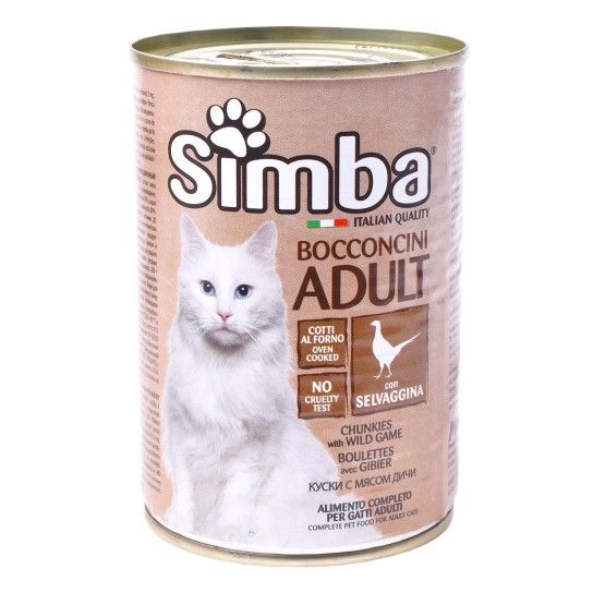 SIMBA GATO C/CARNE DE CAA 415G
