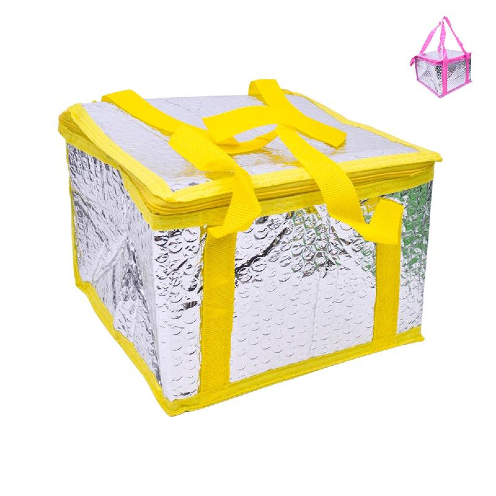 BOLSA TERMICA ALUMINIO 5L 14X21X20,5CM BOLSA TERMICA ALUMINIO 5L 14X21X20,5CM