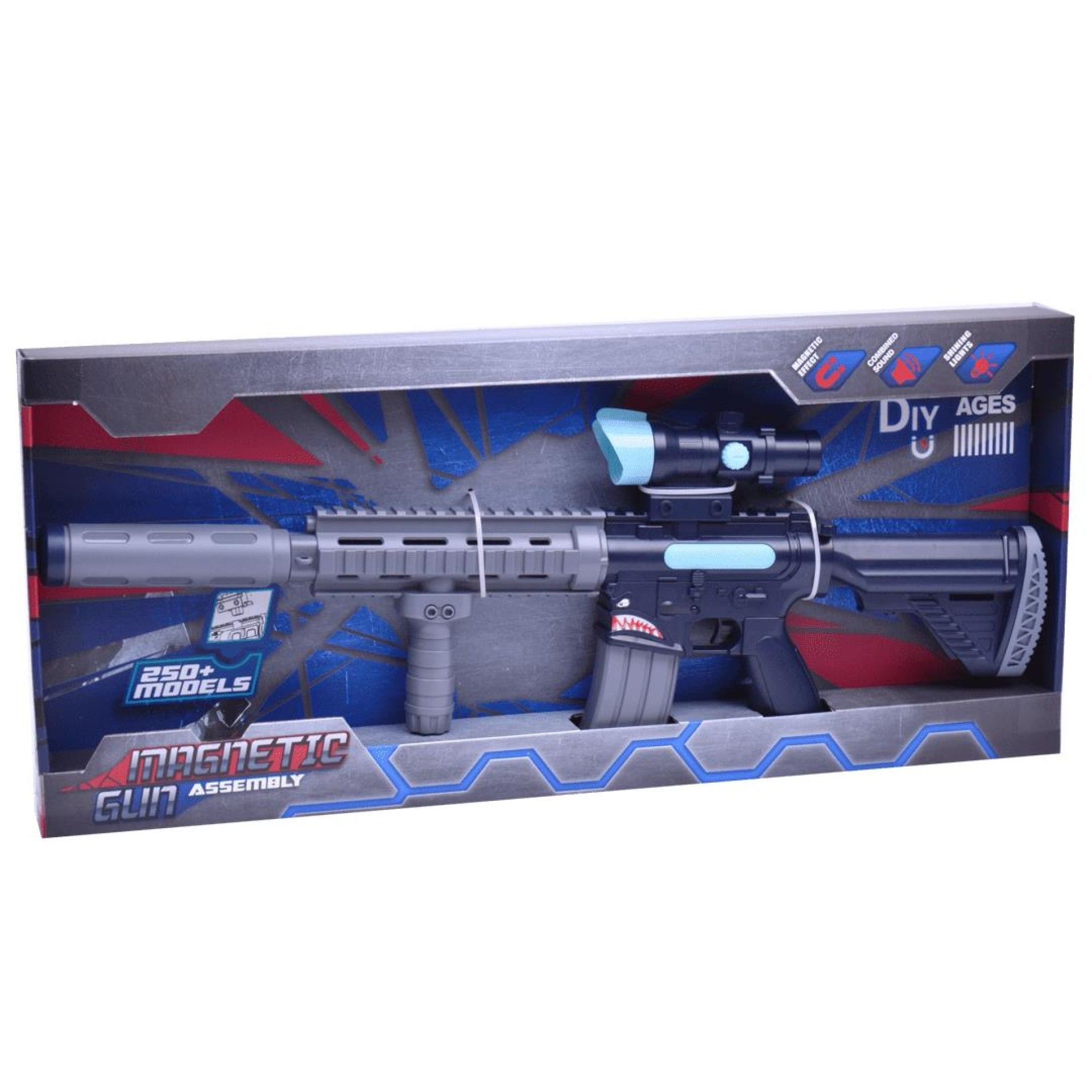 BRINQ. PISTOLA MONTAGEM MAGNETI CP126693 BRINQ. PISTOLA MONTAGEM MAGNETI CP126693