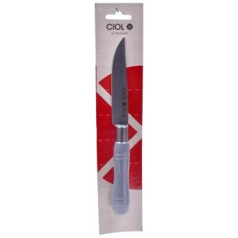 FACA P/ VEGETAIS CABO CINZA 11CM