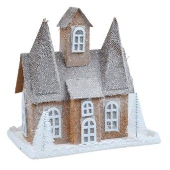 CASA C/LUZ+MUSICA 30CM REF304312449 LUNA