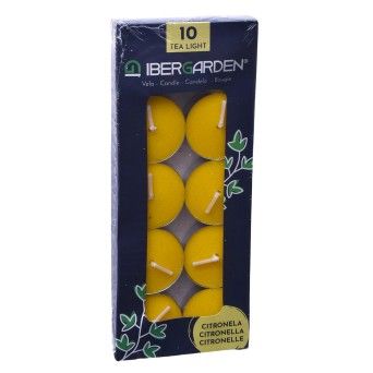 TEALIGHT CITRONELA CONJ. 10 24137