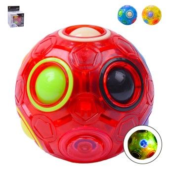 BOLA MAG C/ROLAM/LUZ 7CM 2995-005 CX288