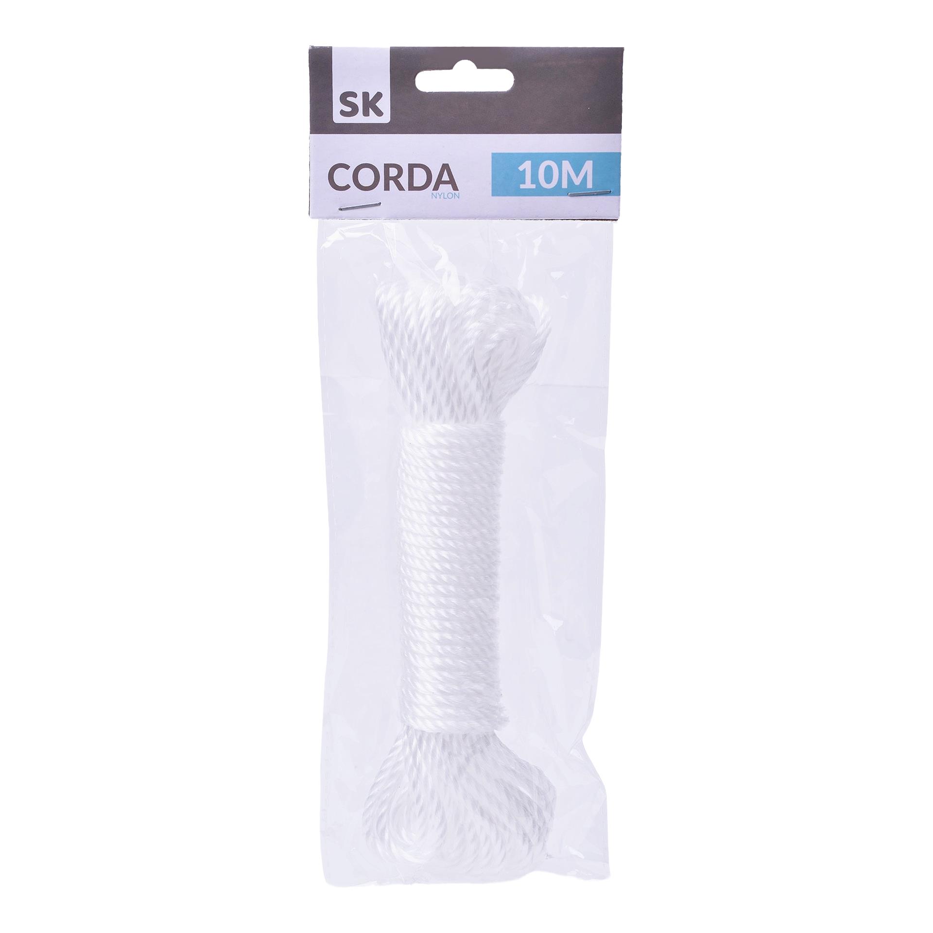 CORDA NYLON BRANCA 10MTS 1984-240-10 CX288
