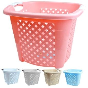 CESTO PLASTICO ROUPA 34L 036937